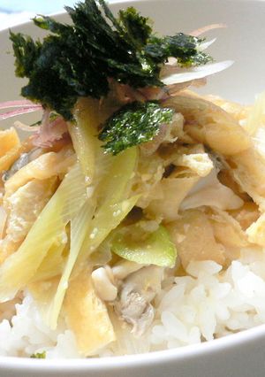 ✿深川丼（あさりの味噌汁ぶっかけ飯）✿-レシピのメイン写真