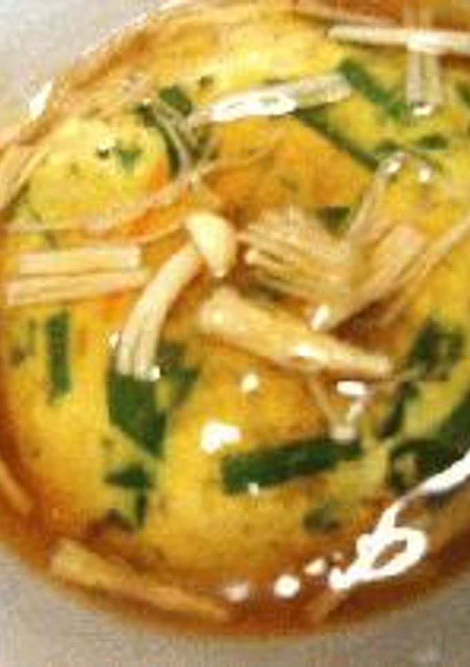 茶巾蒸しのくずあんかけ-レシピのメイン写真