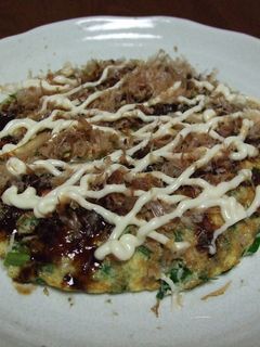 お好み焼風かる~いニラ玉-レシピのメイン写真