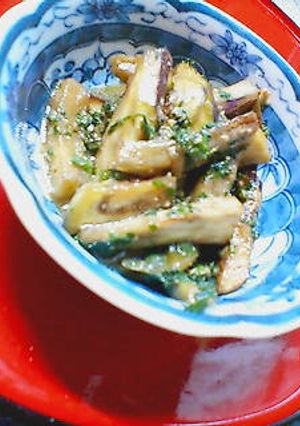 ご飯に合う♪なすと大葉の甘辛味噌炒め♪-レシピのメイン写真