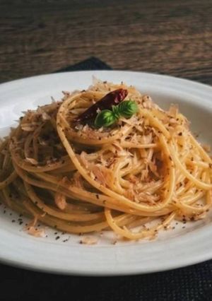 大人のピリ辛ツナパスタ♪今日の夕食ワイン-レシピのメイン写真