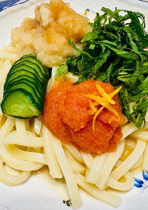 大根おろしと明太子の冷やしうどん-レシピのメイン写真