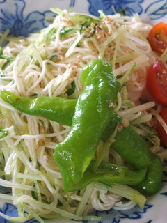 水菜そうめん-レシピのメイン写真