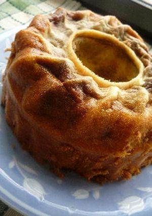 クグロフ型で コーヒーマーブルケーキ-レシピのメイン写真
