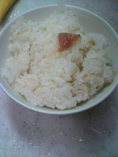 簡単♪梅ごはん-レシピのメイン写真