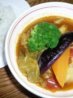 キャベツのスープカレー-レシピのメイン写真
