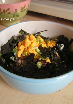 特製♪～ゆで卵とツナのそぼろ丼☆-レシピのメイン写真
