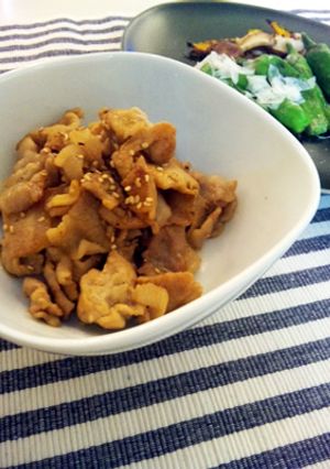 豚肉の和風カレー炒め-レシピのメイン写真