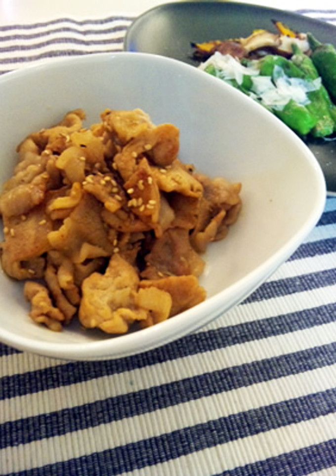 豚肉の和風カレー炒め-レシピのメイン写真