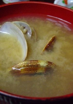 大葉でもっと美味しいアサリの味噌汁-レシピのメイン写真