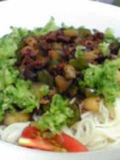 夏野菜でさっぱり!素麺-レシピのメイン写真