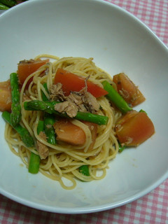 さばと夏野菜の冷製パスタ☆-レシピのメイン写真