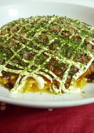 もやしお好み焼き-レシピのメイン写真