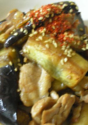 定番！ニンニク風味ナスと豚肉の甘辛炒め-レシピのメイン写真