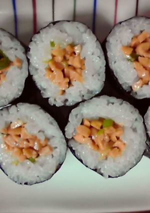 わが家の納豆巻き-レシピのメイン写真