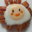 キャラ弁に♪ヒマワリウインナー☆