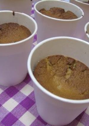 カップｄeコーヒーシフォンケーキ♡-レシピのメイン写真