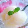うまッ♪ふわシャリピーチソルベ☆