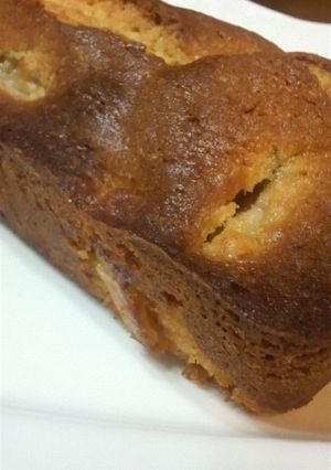 しっとりふわふわ♪混ぜるだけバナナケーキ-レシピのメイン写真
