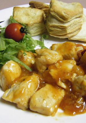 甘辛ソースの鶏むね肉炒め-レシピのメイン写真