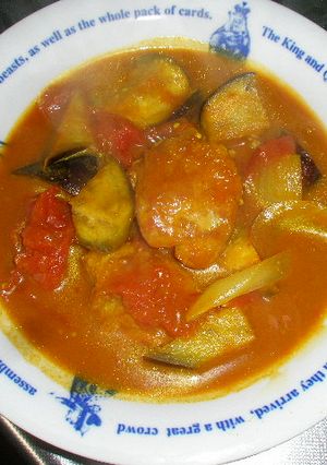 トマトとなすのカレー-レシピのメイン写真