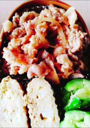 ヤンニョム豚肉☆家にある調味料で☆お弁当-レシピのメイン写真