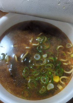 残った味噌ラーメンのスープ辛味噌アレンジ-レシピのメイン写真