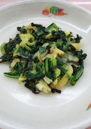 磯辺あえ　　★宇都宮学校給食-レシピのメイン写真