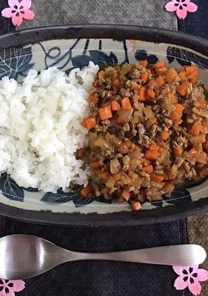 やや面倒？美味しい日本風キーマカレーの作り方-レシピのメイン写真