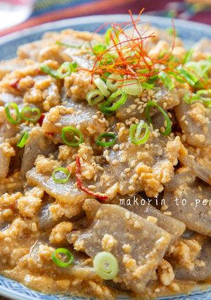 ご飯が進む！こんにゃくのピリ辛麻婆炒め-レシピのメイン写真