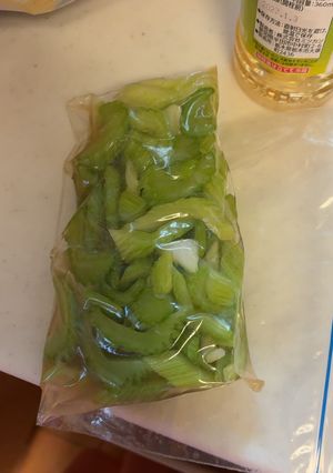 お弁当の隙間にフィット！セロリの浅漬け-レシピのメイン写真
