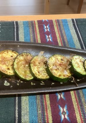 ズッキーニのマヨ醤油焼き-レシピのメイン写真