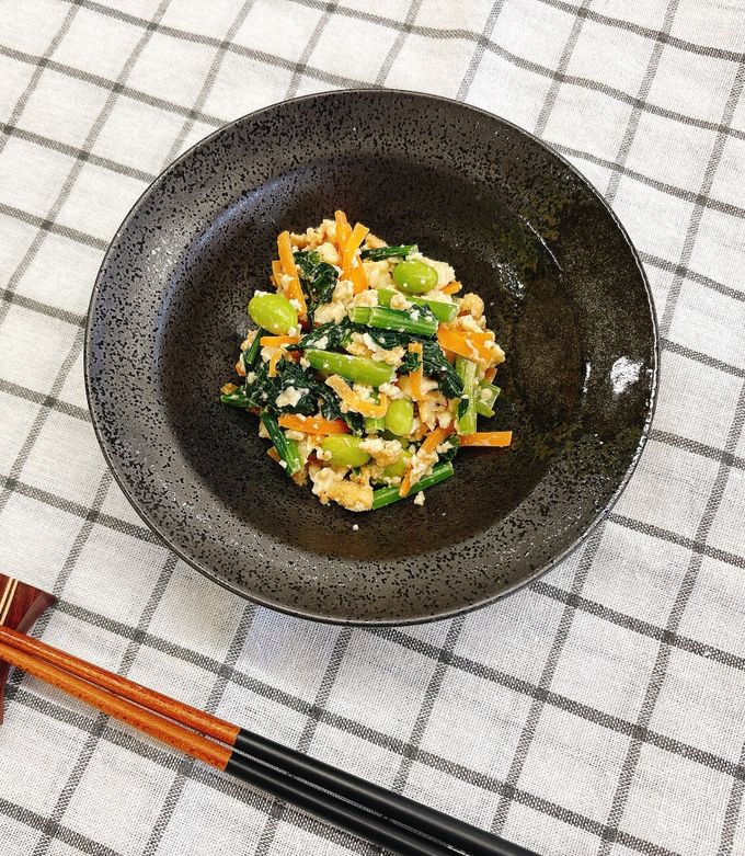 厚揚げの白和え-レシピのメイン写真
