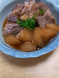 圧力鍋で煮豚と一緒に大根も‼️-レシピのメイン写真