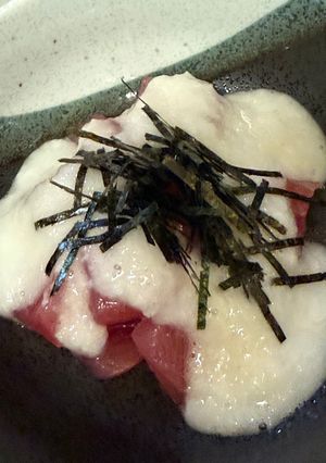 マグロの山かけ-レシピのメイン写真