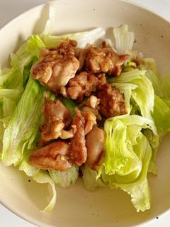 チキンのバルサミコ煮サラダ-レシピのメイン写真