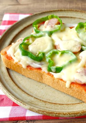 トースターで！昔ながらのピザトースト-レシピのメイン写真