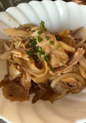 ポン酢で、さっぱり生姜焼き-レシピのメイン写真