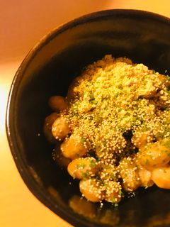 毎日の納豆●きな粉&ケシの実トッピング-レシピのメイン写真