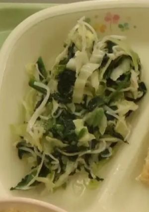 【学校給食】ほうれん草サラダ-レシピのメイン写真
