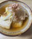 お家で本格！居酒屋風の揚げ出し豆腐