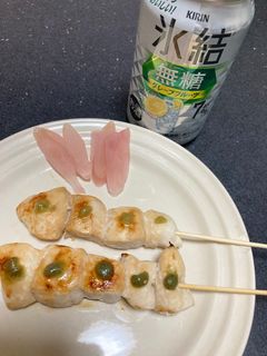 鶏のささみの焼き鳥-レシピのメイン写真