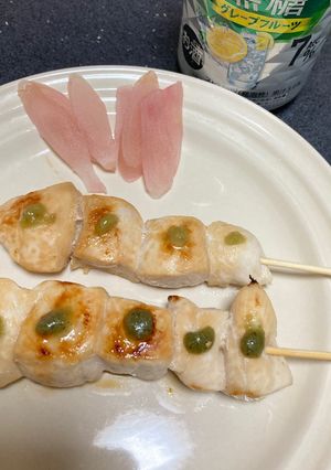 鶏のささみの焼き鳥-レシピのメイン写真