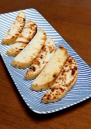 皮ごと長芋ソテーのクレソル風味-レシピのメイン写真