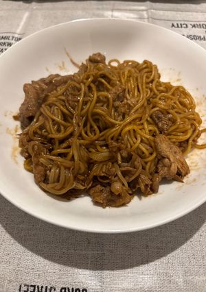 簡単焼きそば-レシピのメイン写真