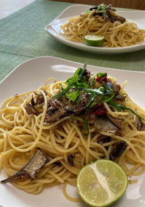 簡単♪オイルサーディンのパスタ-レシピのメイン写真