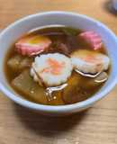 お正月にぜひ！☆山東菜と大根のお雑煮☆