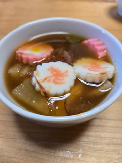 お正月にぜひ!☆山東菜と大根のお雑煮☆-レシピのメイン写真