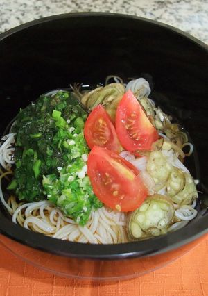 夏バテ解消☆ネバネバそうめん-レシピのメイン写真
