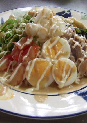 ☆簡単!ゴマゴマぶっかけうどん☆-レシピのメイン写真